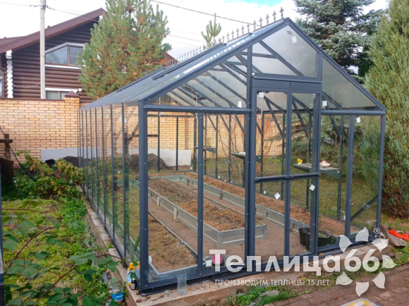 Теплица Гарденикс PRO (под стекло), ширина 3 м